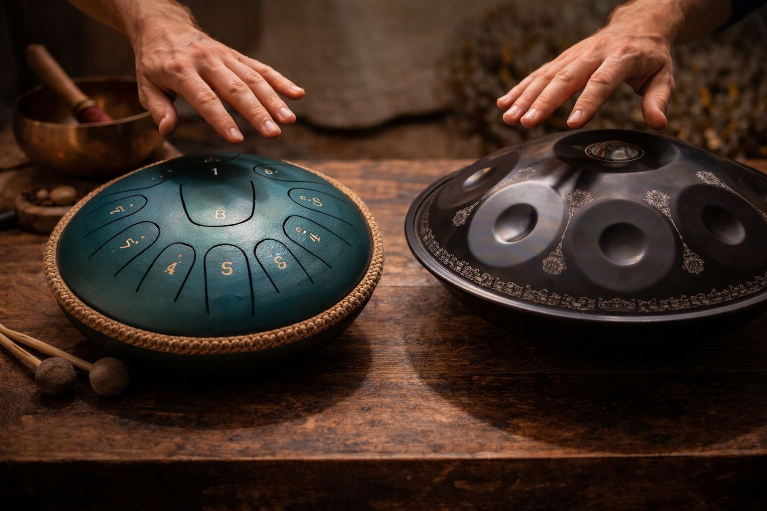 Tongue drum ou handpan : quelles différences et lequel choisir ?
