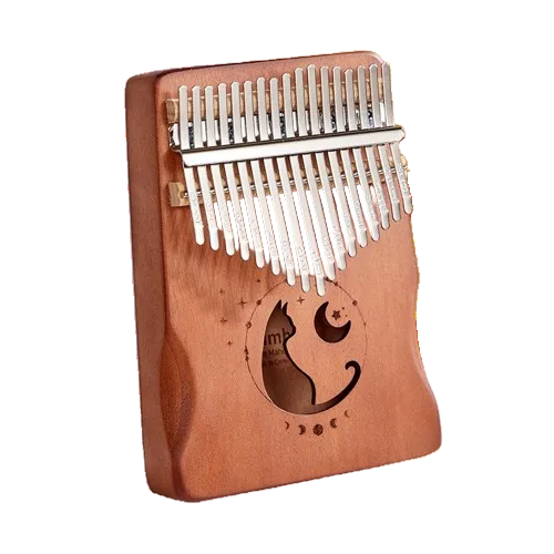 Kalimba 17 Notes in Solid Mahogany