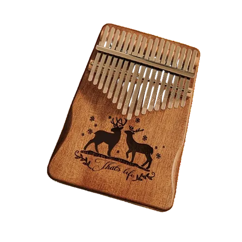 Kalimba 17 Notes in Beechwood