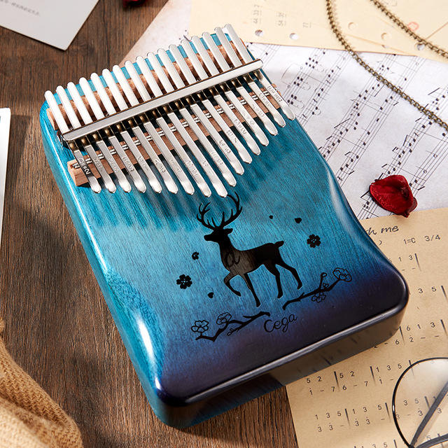 Kalimba 17 Notes in Beechwood