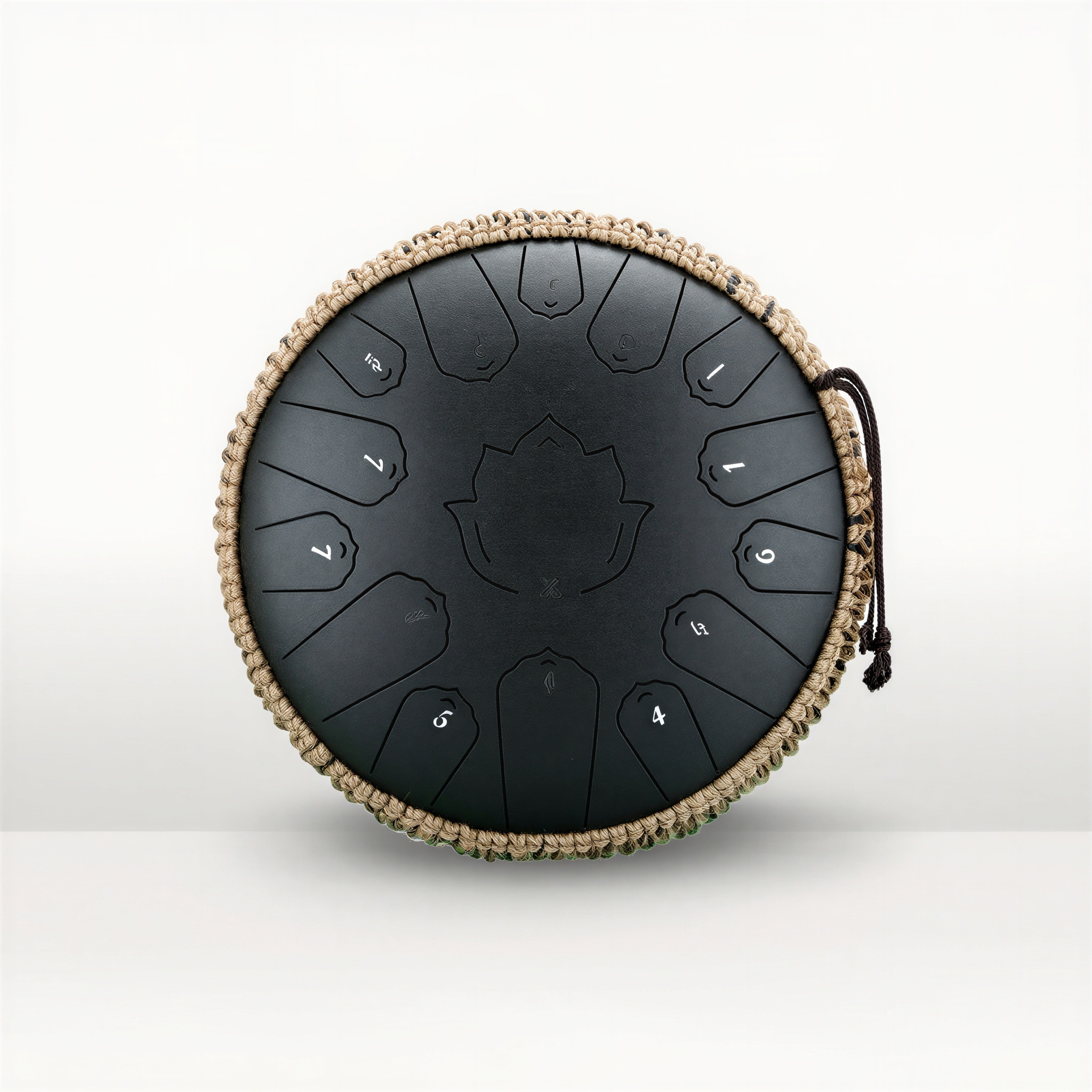 Tongue Drum 15 Notes in C Major (440 Hz) – 35 cm