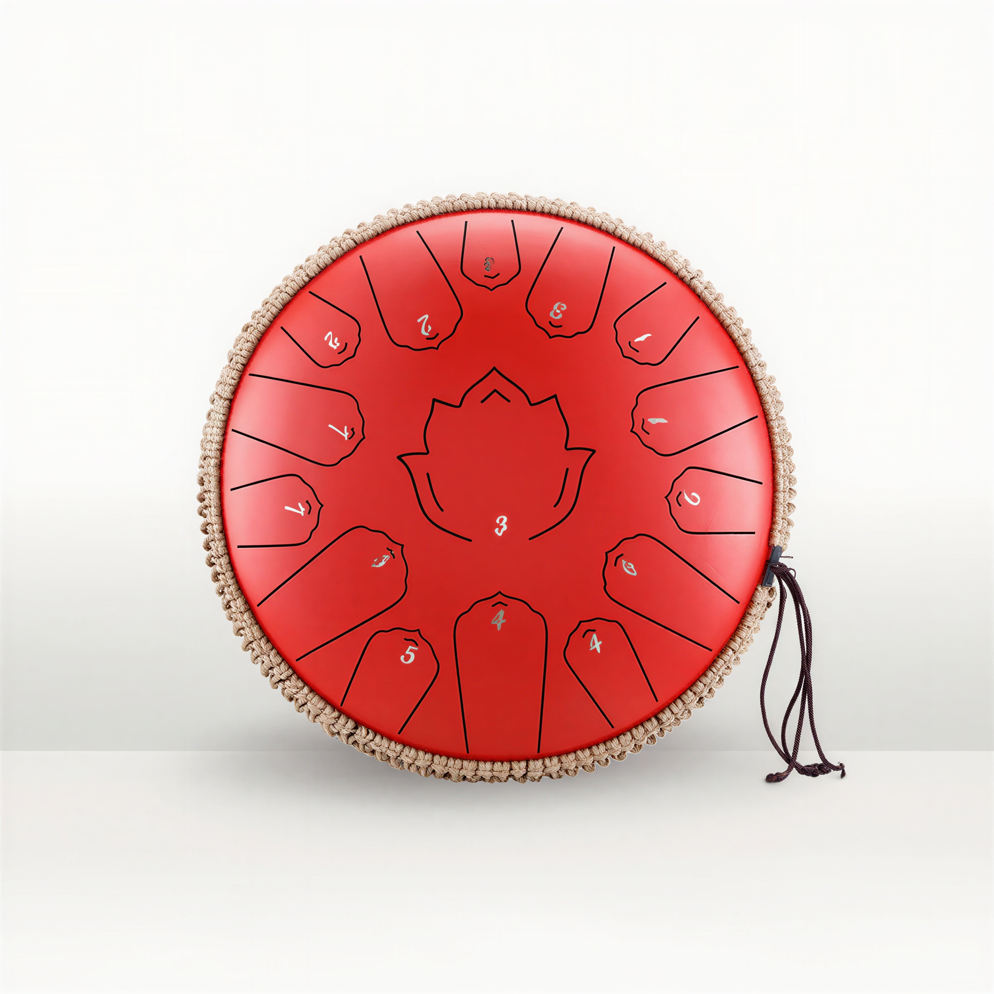 Tongue Drum 15 Notes in C Major (440 Hz) – 35 cm