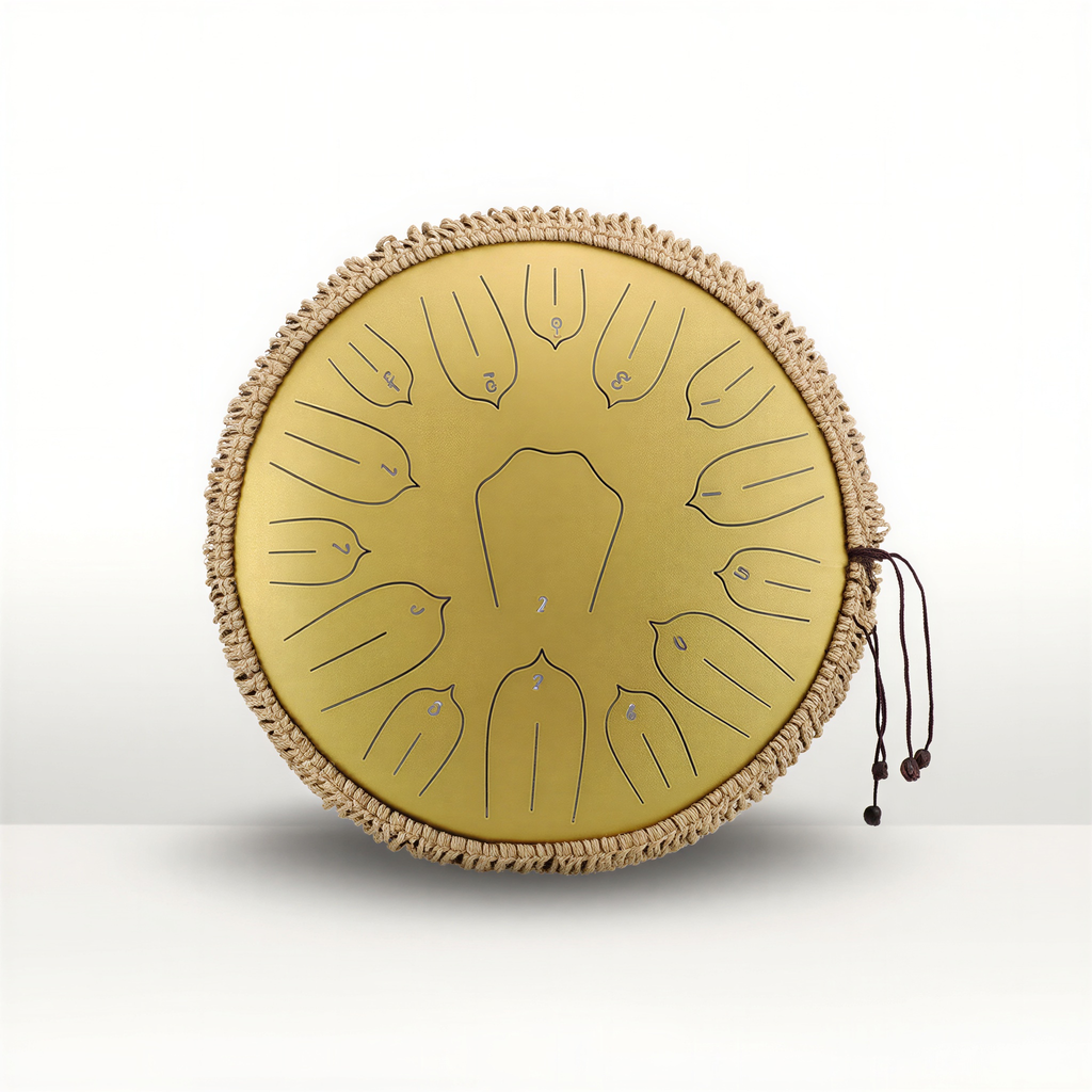 Tongue Drum 15 Notes in D (440 Hz) – 33 cm