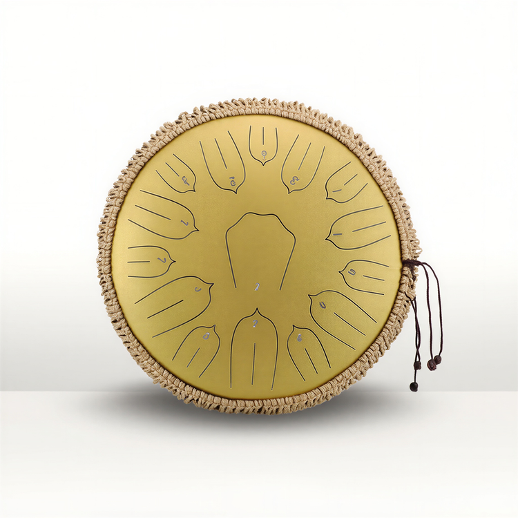Tongue Drum 15 Notes in D (440 Hz) – 33 cm