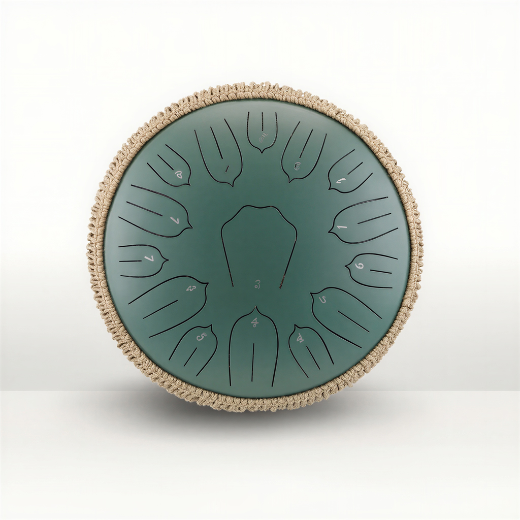 Tongue Drum 15 Notes in D (440 Hz) – 33 cm
