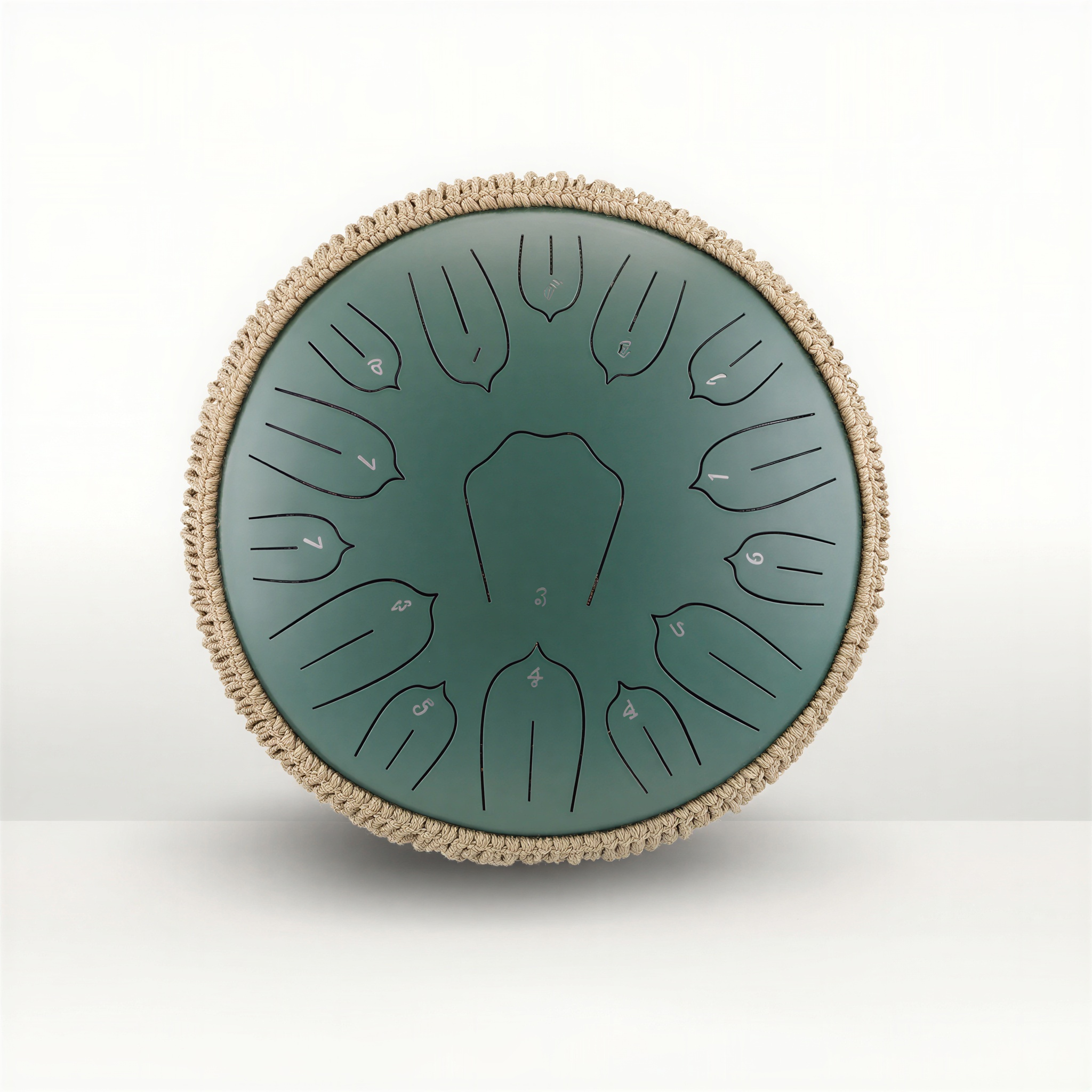 Tongue Drum 15 Notes in D (440 Hz) – 33 cm