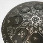 Black 8-Note Tongue Drum